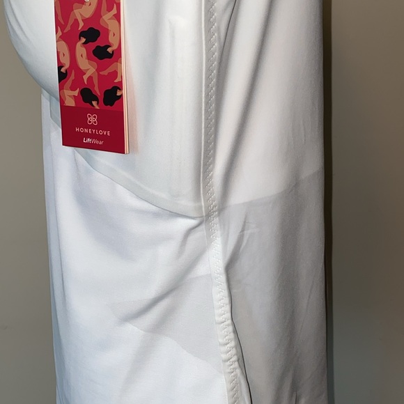 Honeylove LiftWear Weight Loss Smoothing Tank Top White Size 3X - Picture 6 of 14